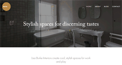 Desktop Screenshot of lisaburkeinteriors.com